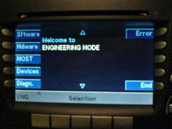 Mercedes command engineering #3