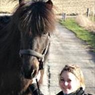 pernille & lucky:-)<3 .