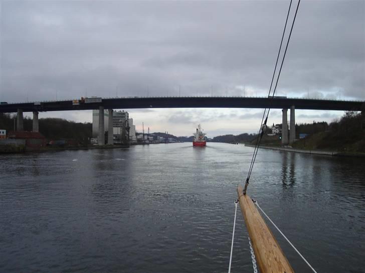 Kongeskibet Dannebrog - Der Kielerkanal billede 10