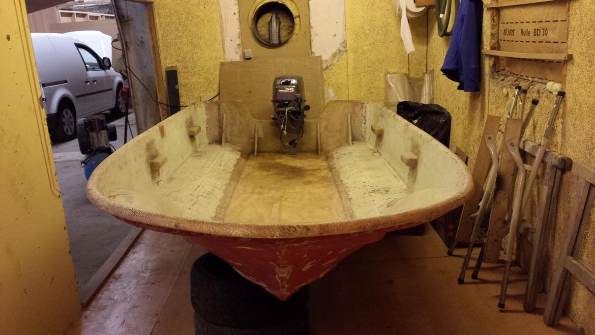 Ørnvik jolle komplet renovering  billede 36