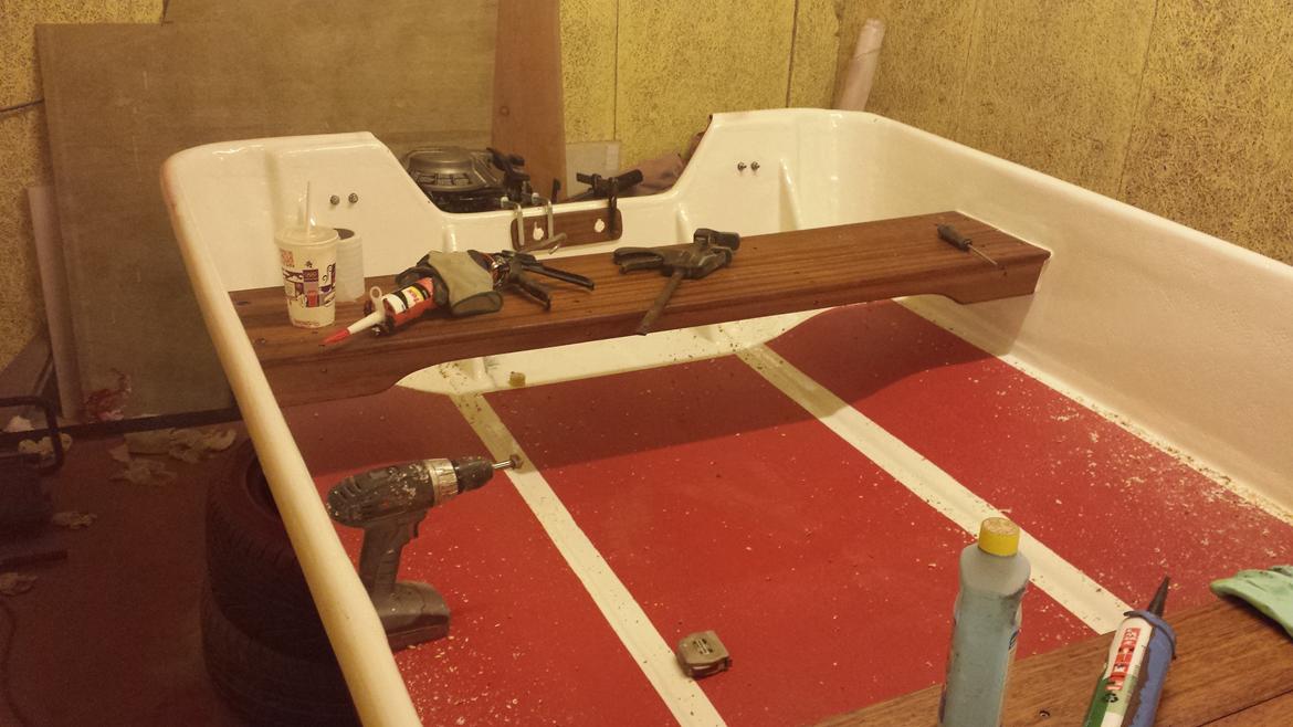 Ørnvik jolle komplet renovering  billede 84
