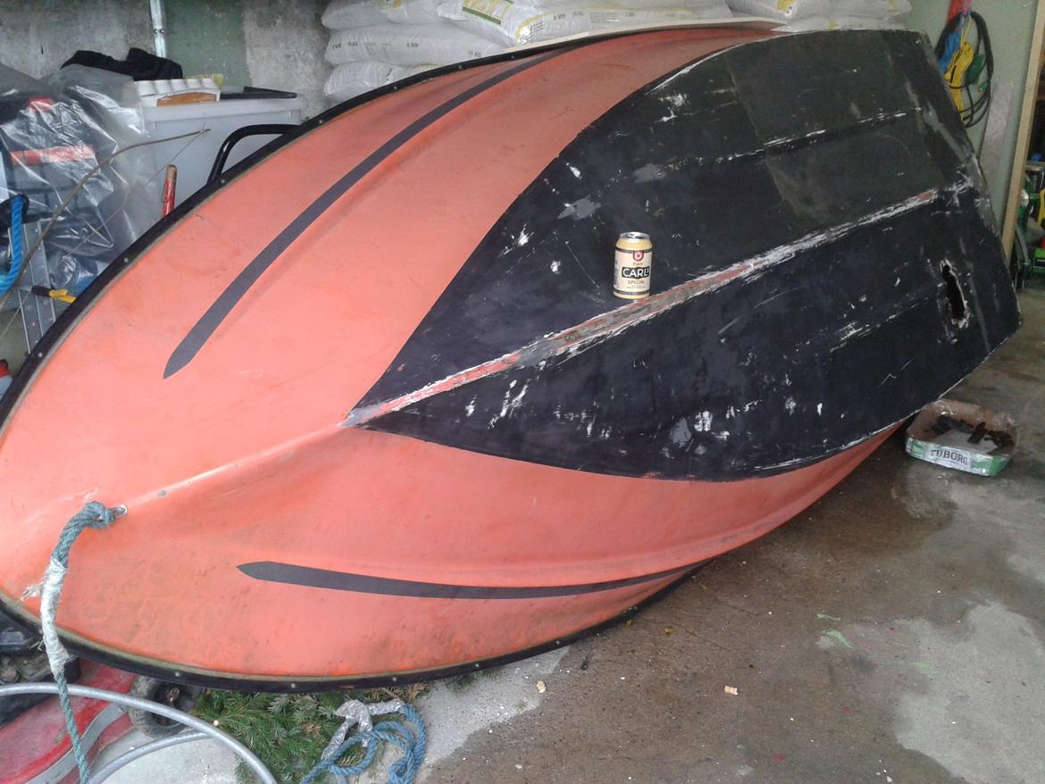 12 fods jolle ,projekt billede 13