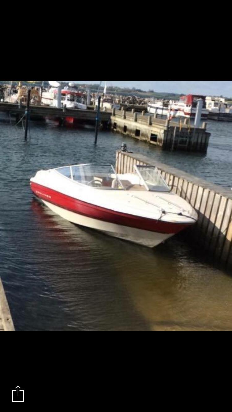 Bayliner 1851 ss men BMW V8 engine. billede 1