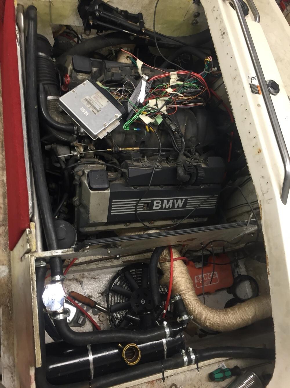 Bayliner 1851 ss men BMW V8 engine. billede 3