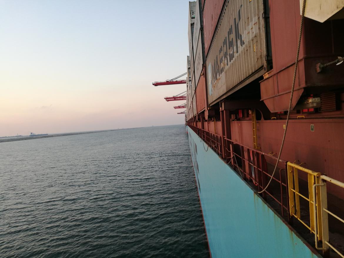 Sejltur igennem Adener bugten og op igennem Suez kanal - Unloading i port said billede 4
