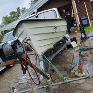 Ny båd som skal renoveres