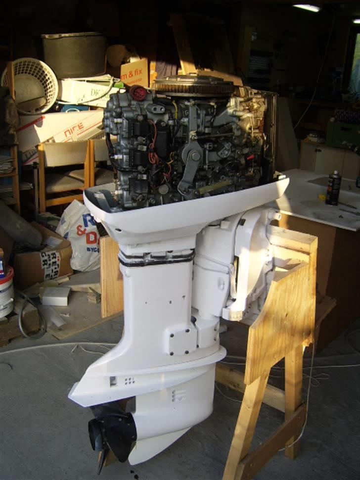 Evinrude 70 hk Renovering Teknik projekter Fotos fra Michael R