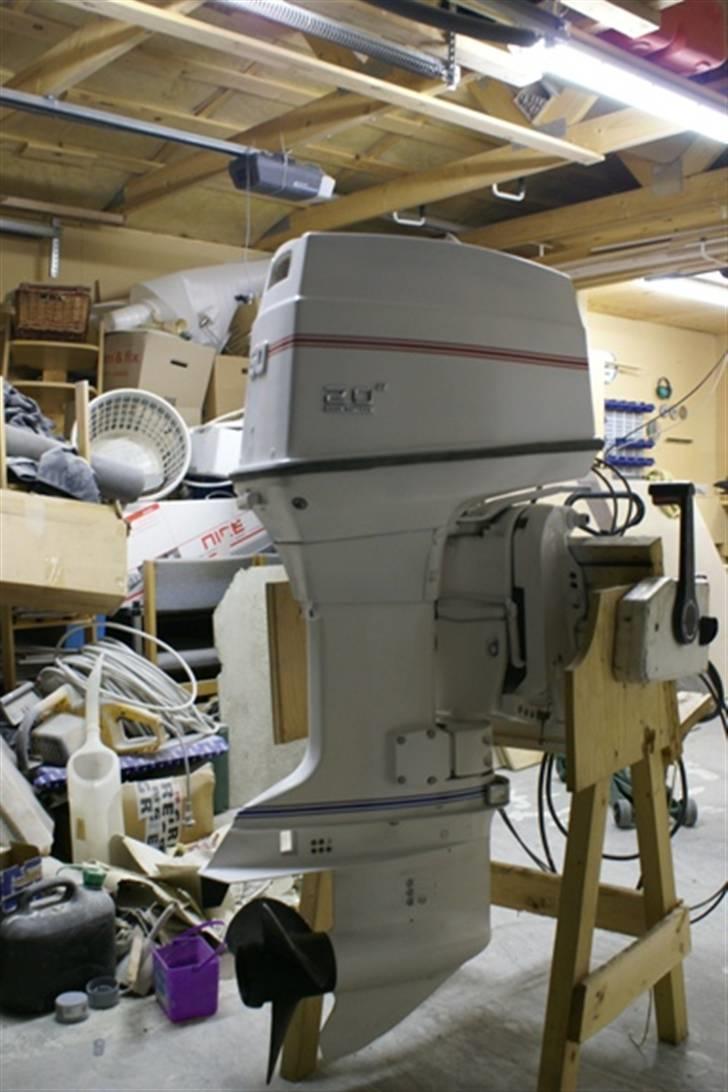 Evinrude 70 hk Renovering Teknik projekter Fotos fra Michael R