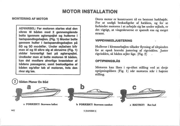 Mercury 35/45/50/60 instruktionsbog (dur også til 80/90 HK) billede 6