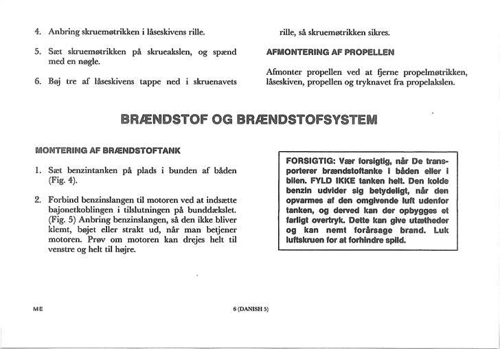 Mercury 35/45/50/60 instruktionsbog (dur også til 80/90 HK) billede 9