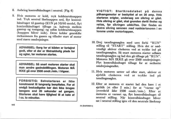 Mercury 35/45/50/60 instruktionsbog (dur også til 80/90 HK) billede 18