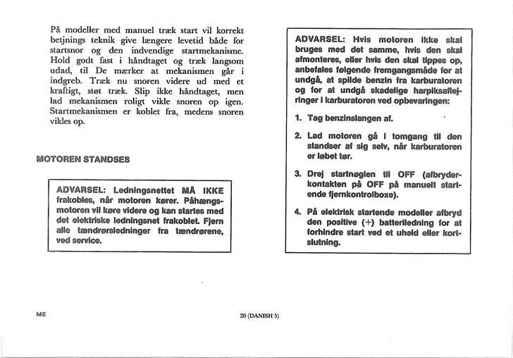 Mercury 35/45/50/60 instruktionsbog (dur også til 80/90 HK) billede 22