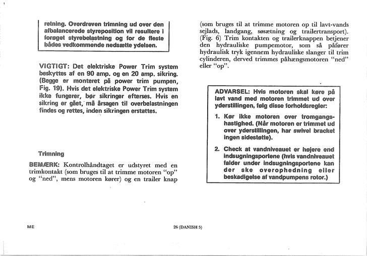 Mercury 35/45/50/60 instruktionsbog (dur også til 80/90 HK) billede 28