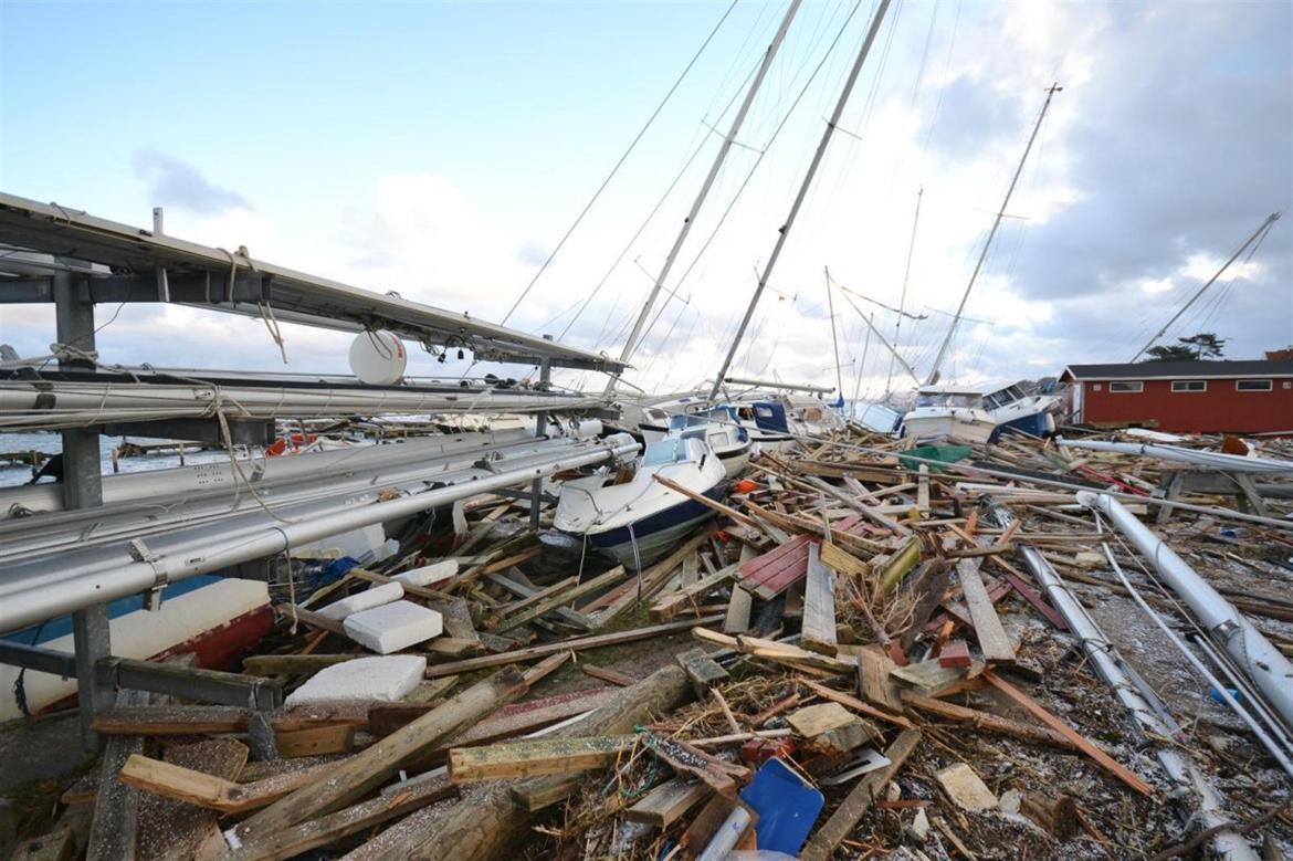 Gilleleje havn efter stormen BODIL :( billede 21