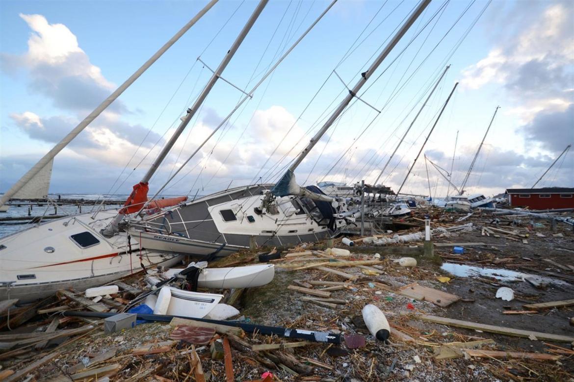 Gilleleje havn efter stormen BODIL :( billede 22