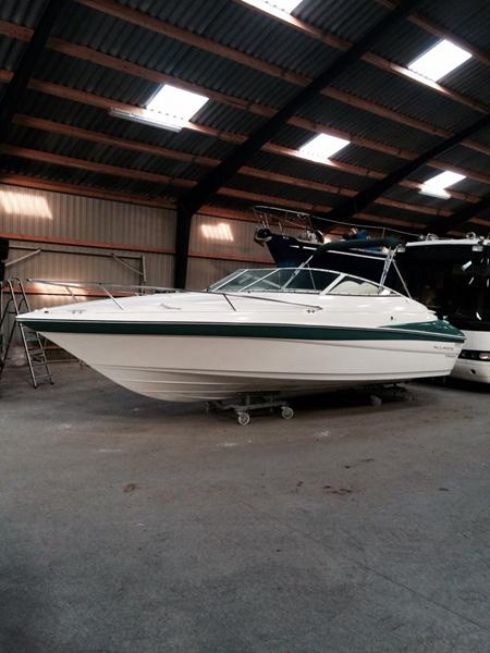 Nyt sø-gelænder på campion 705