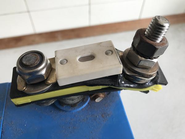 Batterisammenkobling.