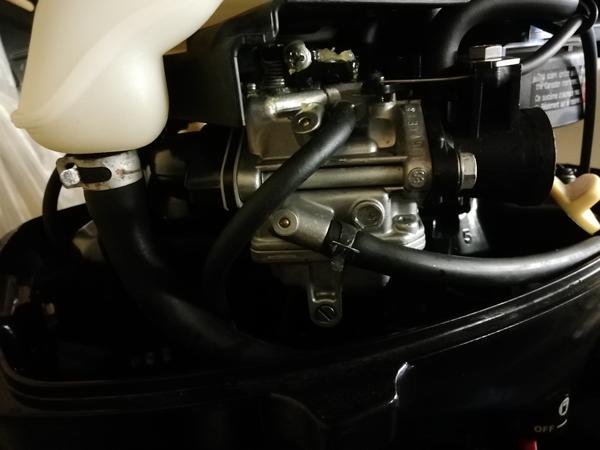Tohatsu 3,5 hk benzinfilter eftermontering? 