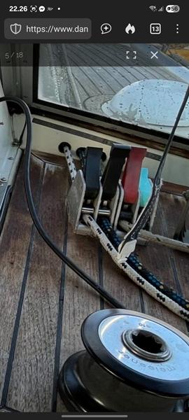 Føre fald til cockpit, gennem "hul" glasfiber
