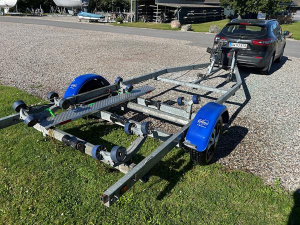 Indstilling af bådtrailer