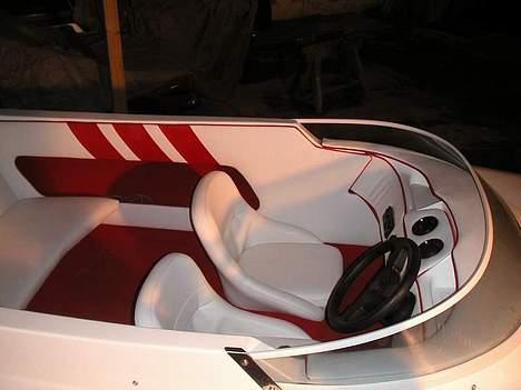 Mustang  ' Magna WaveriderSOLGT - hvid og rød nappa... billede 2