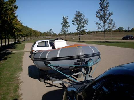 Gummibåd Zodiac GR III   SOLGT - Zodiac GR III MOB....16 okt. 2005  på vej til vandet billede 1