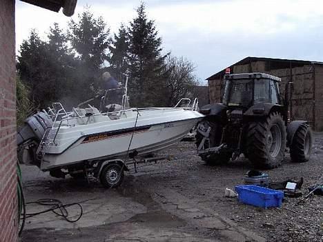 Ryds 511 GTS - Båden er solgt - båden bliver vasket efter fisketur billede 8