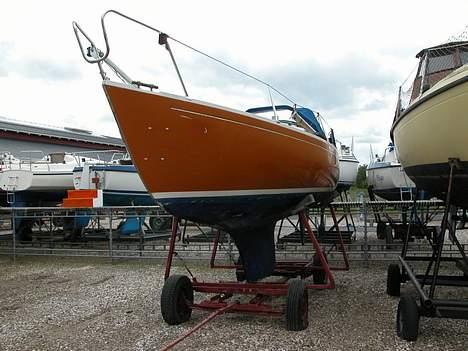 Hallberg Rassy 24' Misil II - Her kan man se båden som den så ud, da den blev købt i Randers billede 1