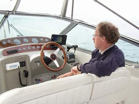 Maxum 3000 SCR - Captain on the bridge :) billede 7