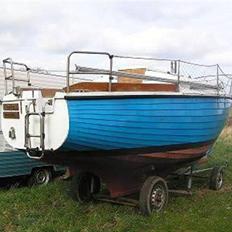 Glasfiberbåd sejlbåd