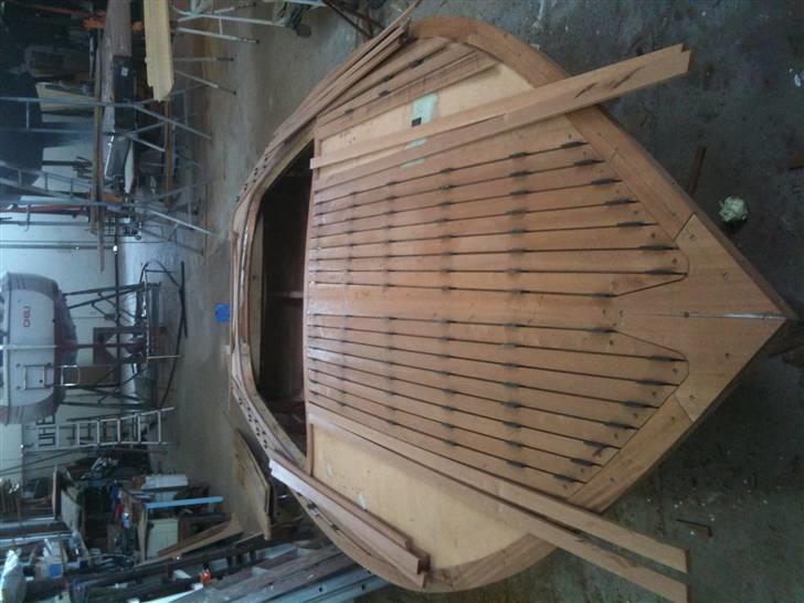 B Mahogny Speedbåd TIL SALG billede 13