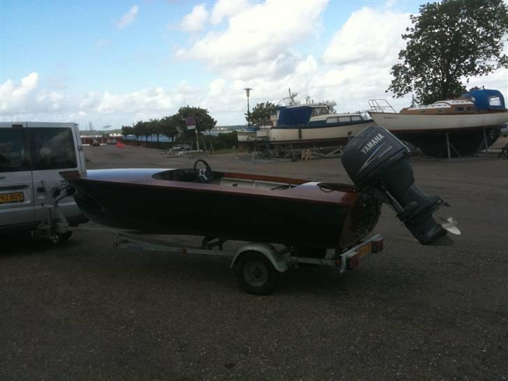 B Mahogny Speedbåd TIL SALG billede 18