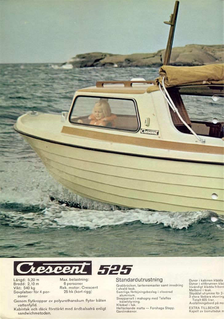 Crescent 525 - Den originale salgs brochure fra Crescent, side 2 billede 7
