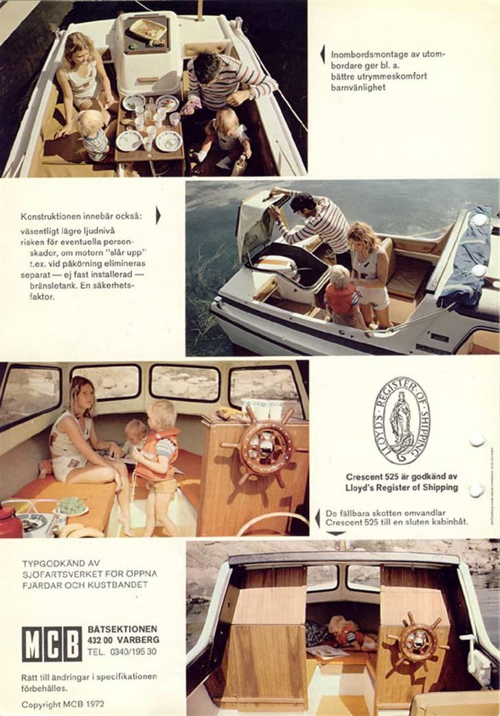 Crescent 525 - Den originale salgs brochure fra Crescent, side 4 billede 9