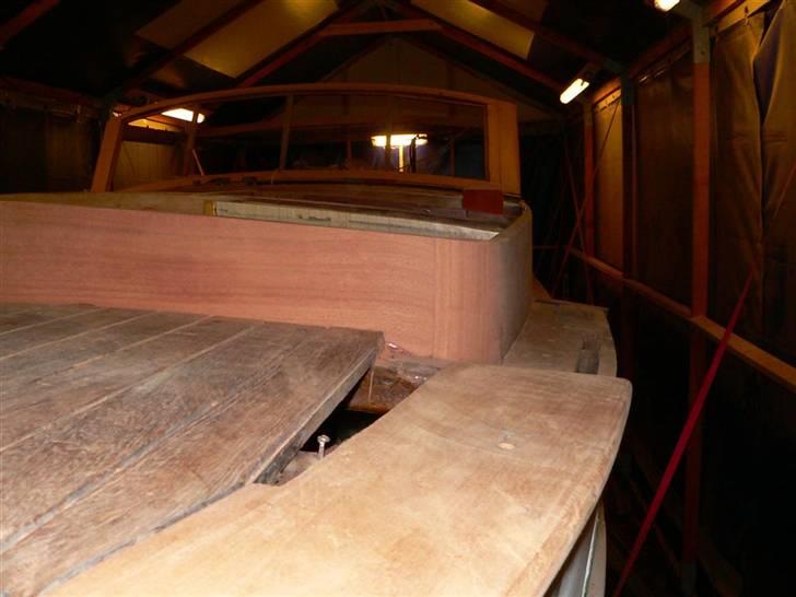 B Motorbåd - Den nye forkant er færdig billede 12