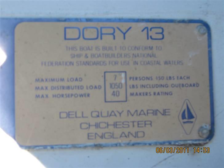 Dory 13 fod billede 9