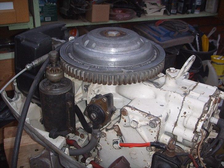 Fletcher 129 - Nyvasket/poleret motor. billede 15