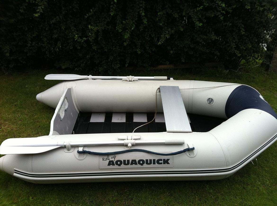 Gummibåd aqua qiuck solgt billede 1