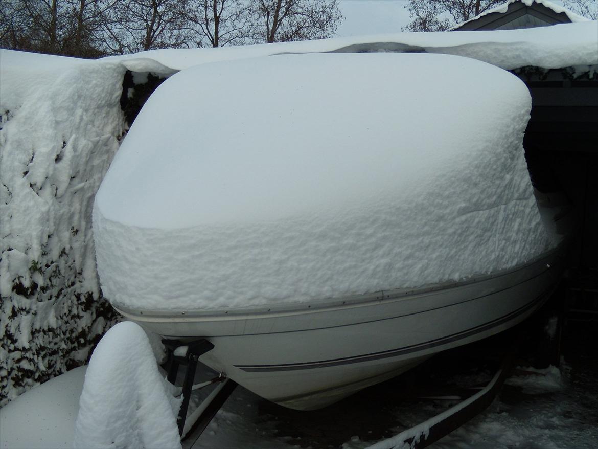 Sea Ray 200 OV LTD - Rimelig meget sne i vinters  billede 30