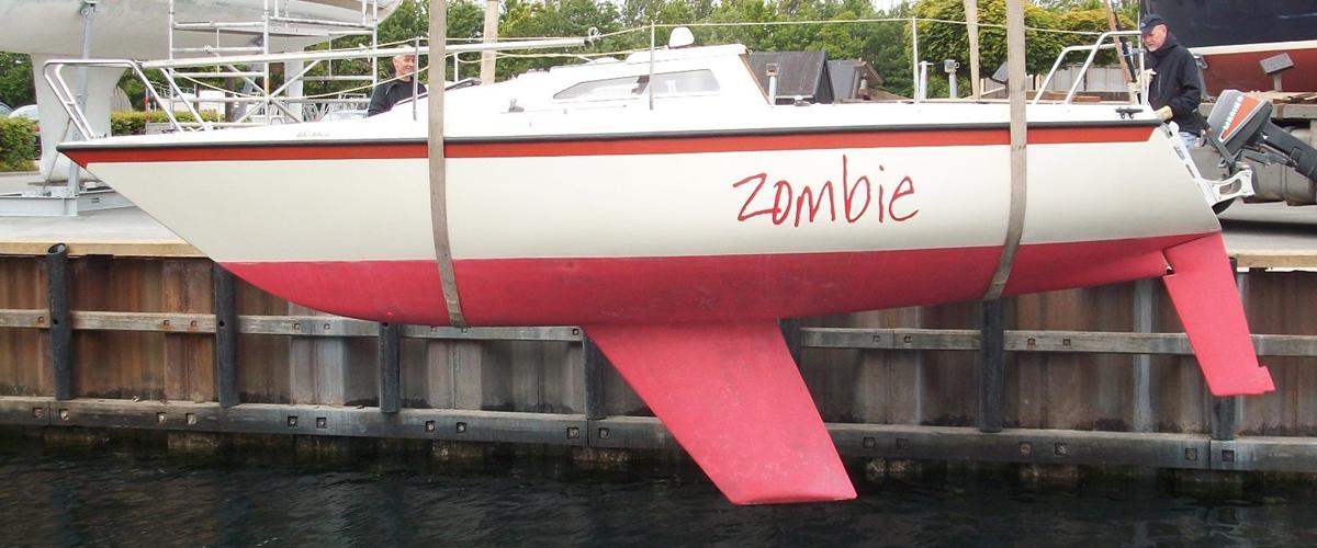 Granada 23 1978 Båden blev købt i en indkørse...