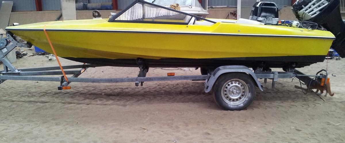 Fletcher Arrow Flyte 160.SOLGT 1982 Trænger til en kærlig