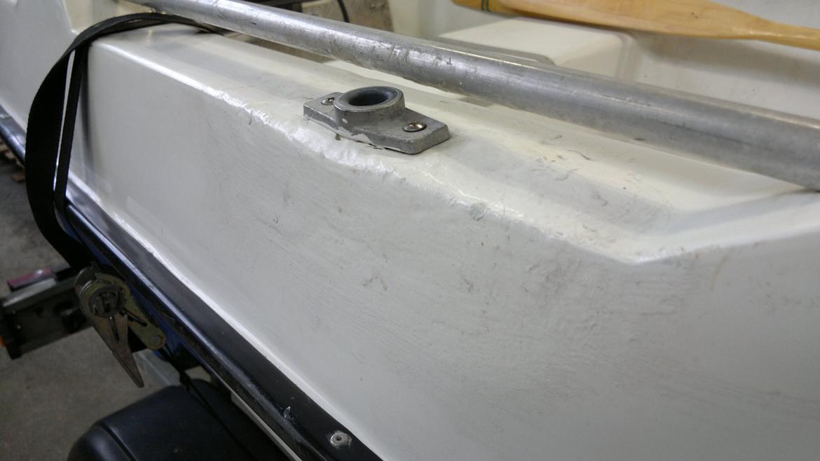 Miki 420 - Ikke pæn udført reperation, udbedres vinteren 2012/2013. billede 7