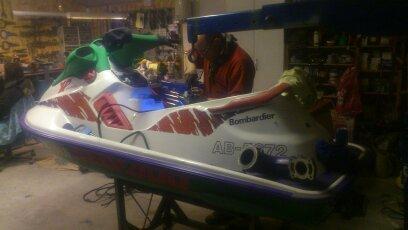 Seadoo XP bombardir billede 15