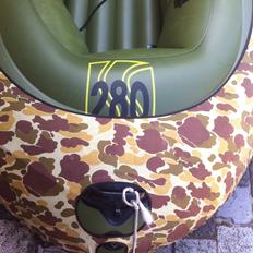 Gummibåd sevylor 280 fish hunter