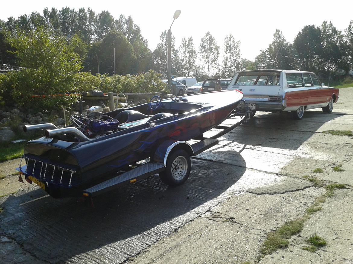 X Flat Botton Drag Boat billede 3