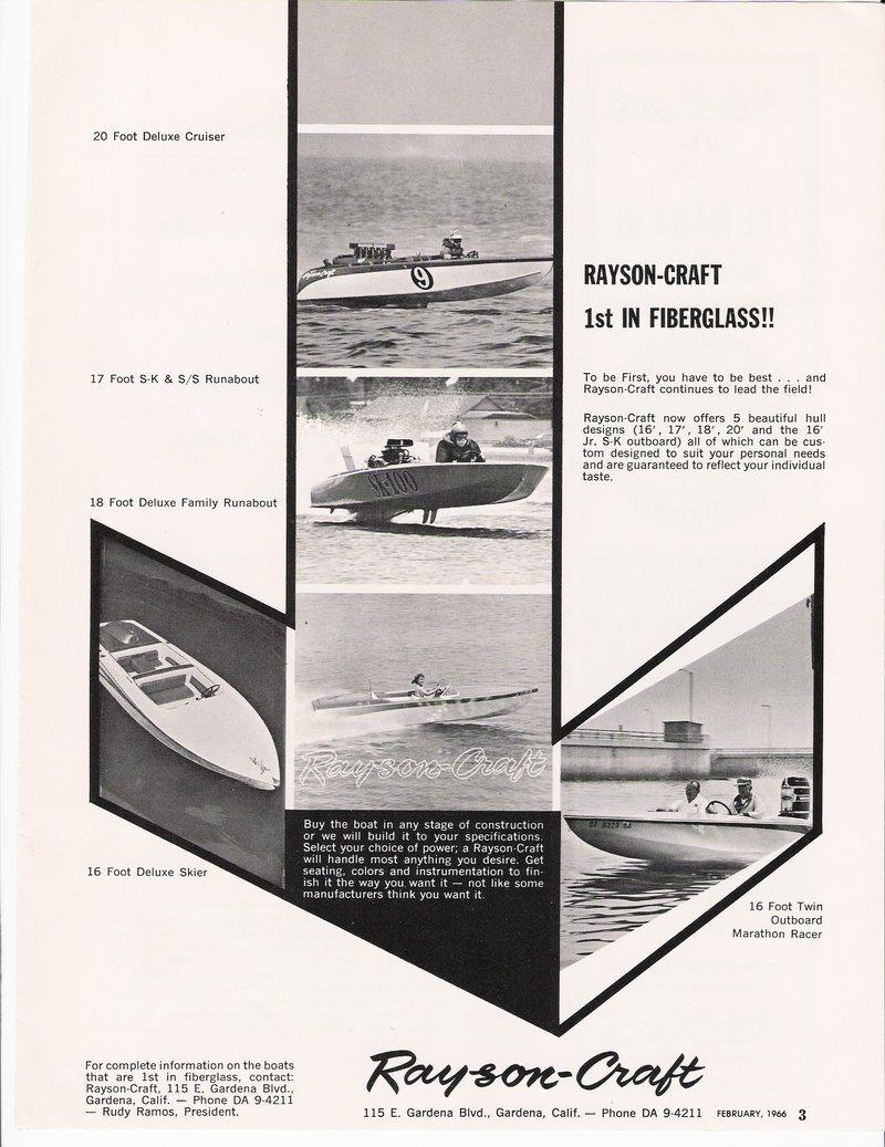 X Flat Botton Drag Boat - flyer fra 1966 billede 9