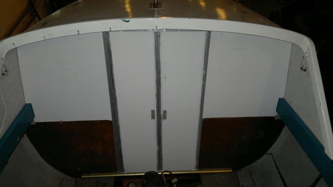 LM 16 - så blev den til en lukket kabine  billede 7