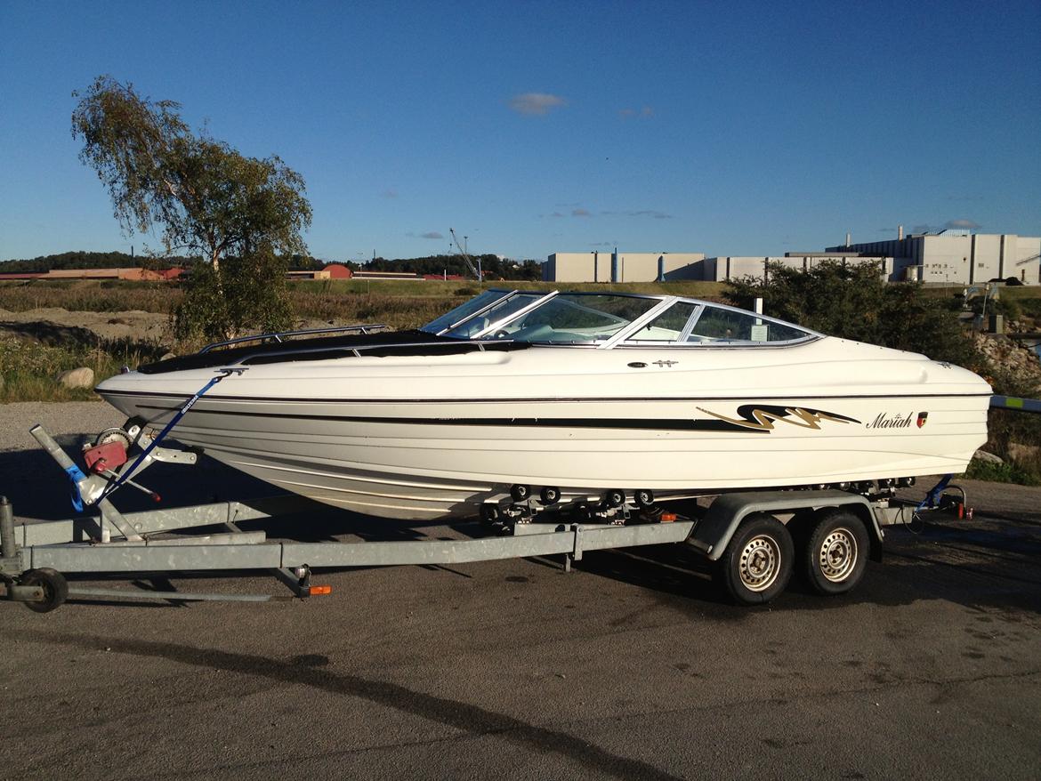 Mariah 202 Shabah - Lige kommet tilbage på den "nye" trailer efter første tur på vandet billede 1