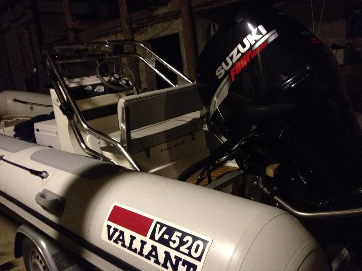 Rib valiant 520 - Så er den kommet på plads :-) billede 8