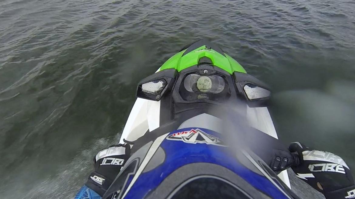 Seadoo GTI 130 - Fangede lige et billede her er den på 85 KM/T billede 6